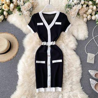 Black and White Dress