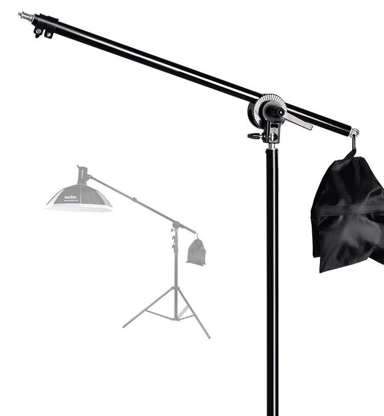 Boom Arm Extension / Top Down Tripod Stand / Professional Swivel Boom