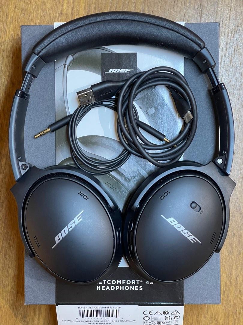 Bose QuietComfort 45主動降噪耳機黑色（行貨/保養期內/ 非水貨