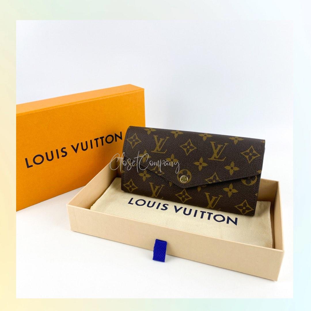 LV Monogram Sarah Wallet, Luxury, Bags & Wallets on Carousell