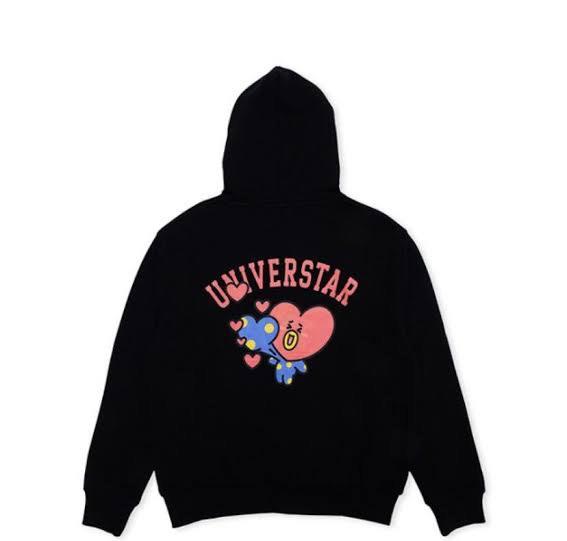 BT21 Universtar Hoodie Tata Women s Fashion Coats Jackets and