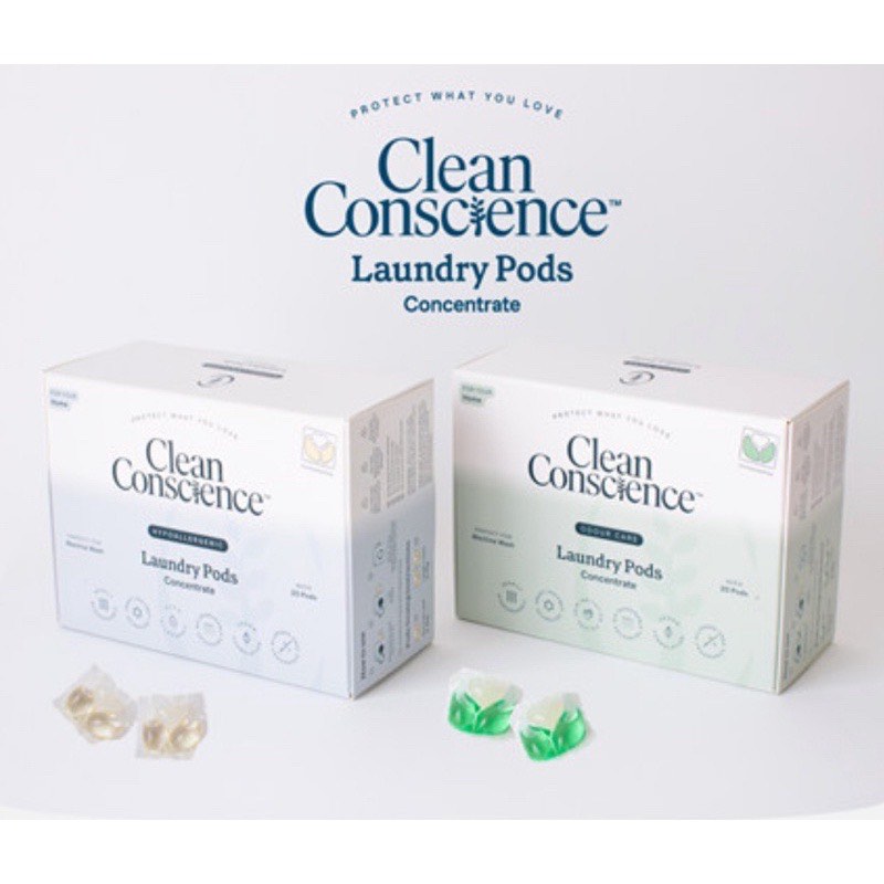 (Bundle Of 2 Mix & Match)Clean Conscience laundry Pod Odour Care