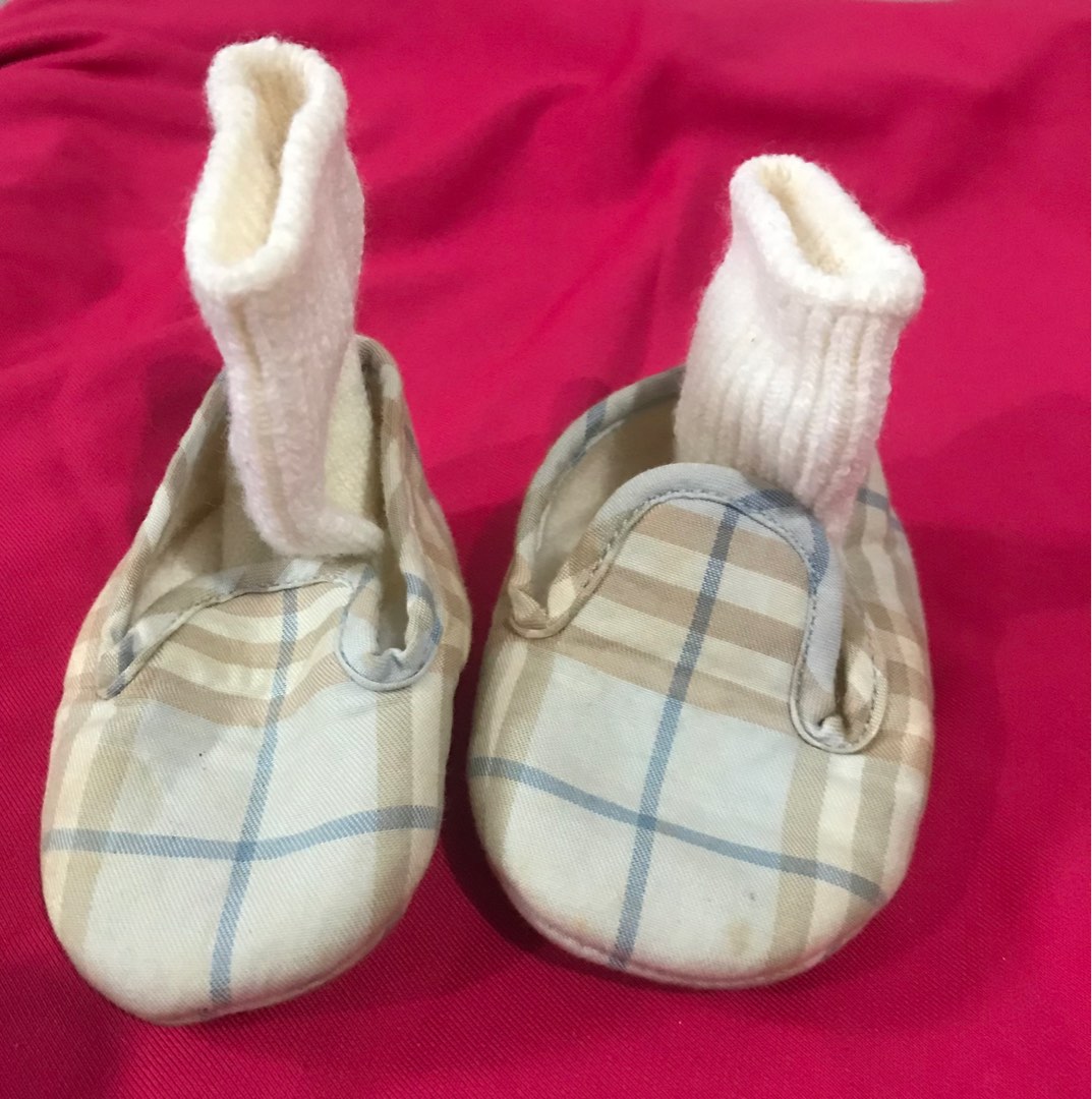 Burberry Baby Booties Shoes Babies Kids Babies Kids Fashion