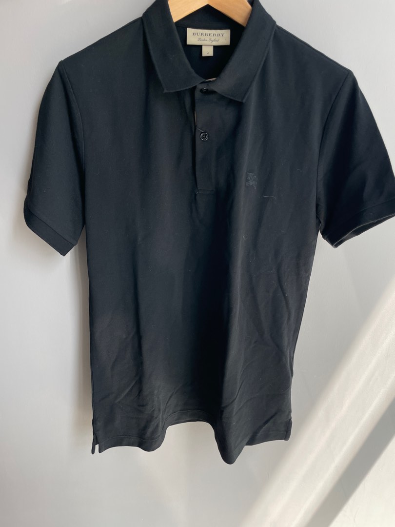 Burberry Oxford Polo-T (size M), Men's Fashion, Tops & Sets, Tshirts & Polo  Shirts on Carousell