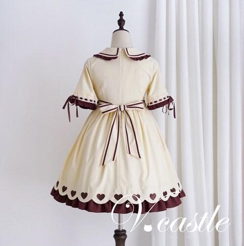 SOLD ON FB! Caramel Pudding V. Castle Lolita Dress, Women's Fashion,  Dresses & Sets, Dresses on Carousell