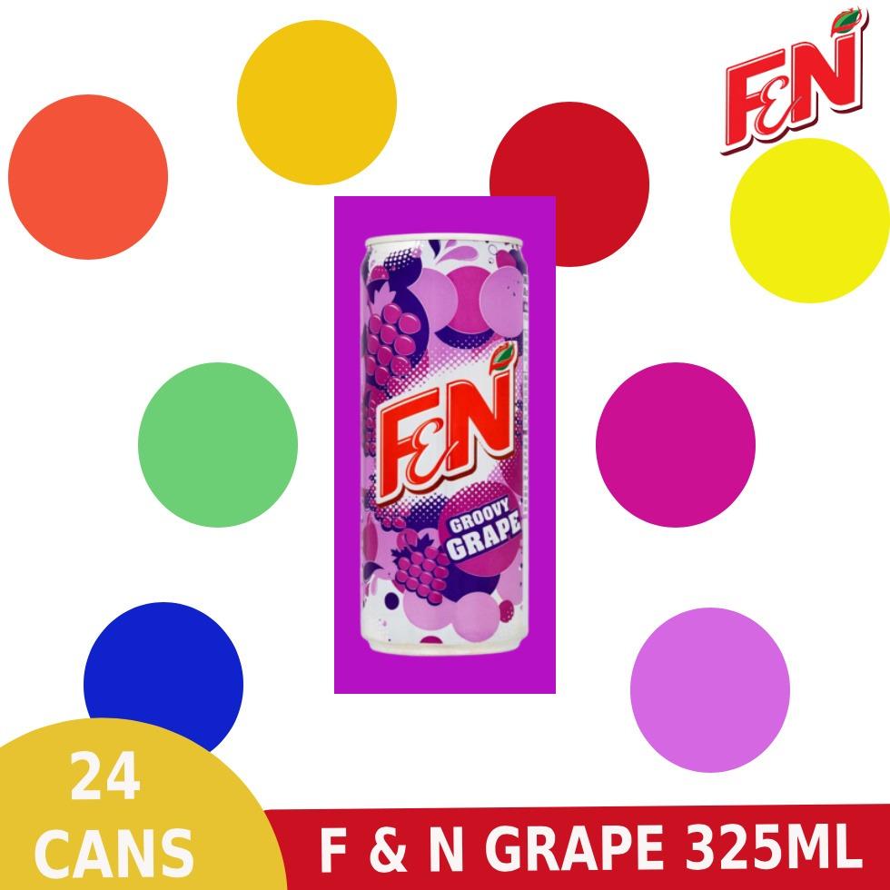 [Carton Sales] Assorted FN Drinks 325ML x 24 Cans / 5 Choices, Food ...