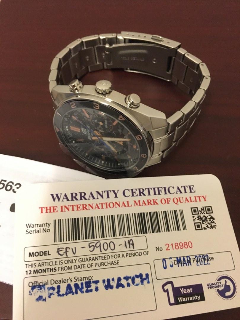 Casio sales efv 590d