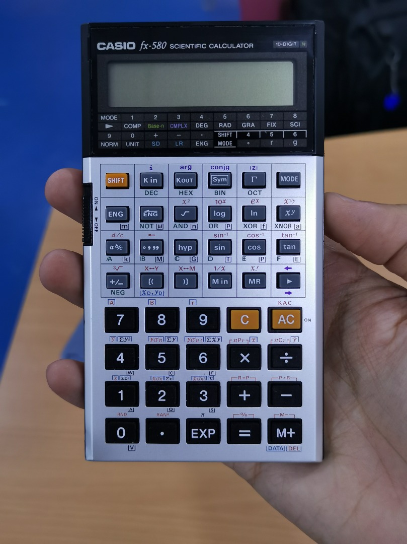 Casio FX 580 Scientific Calculator Hobbies Toys Collectibles
