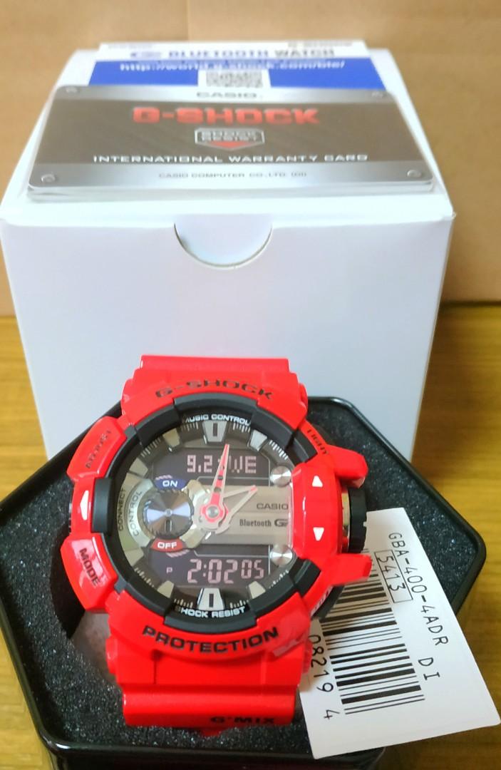 G shock cheap gba 400 red
