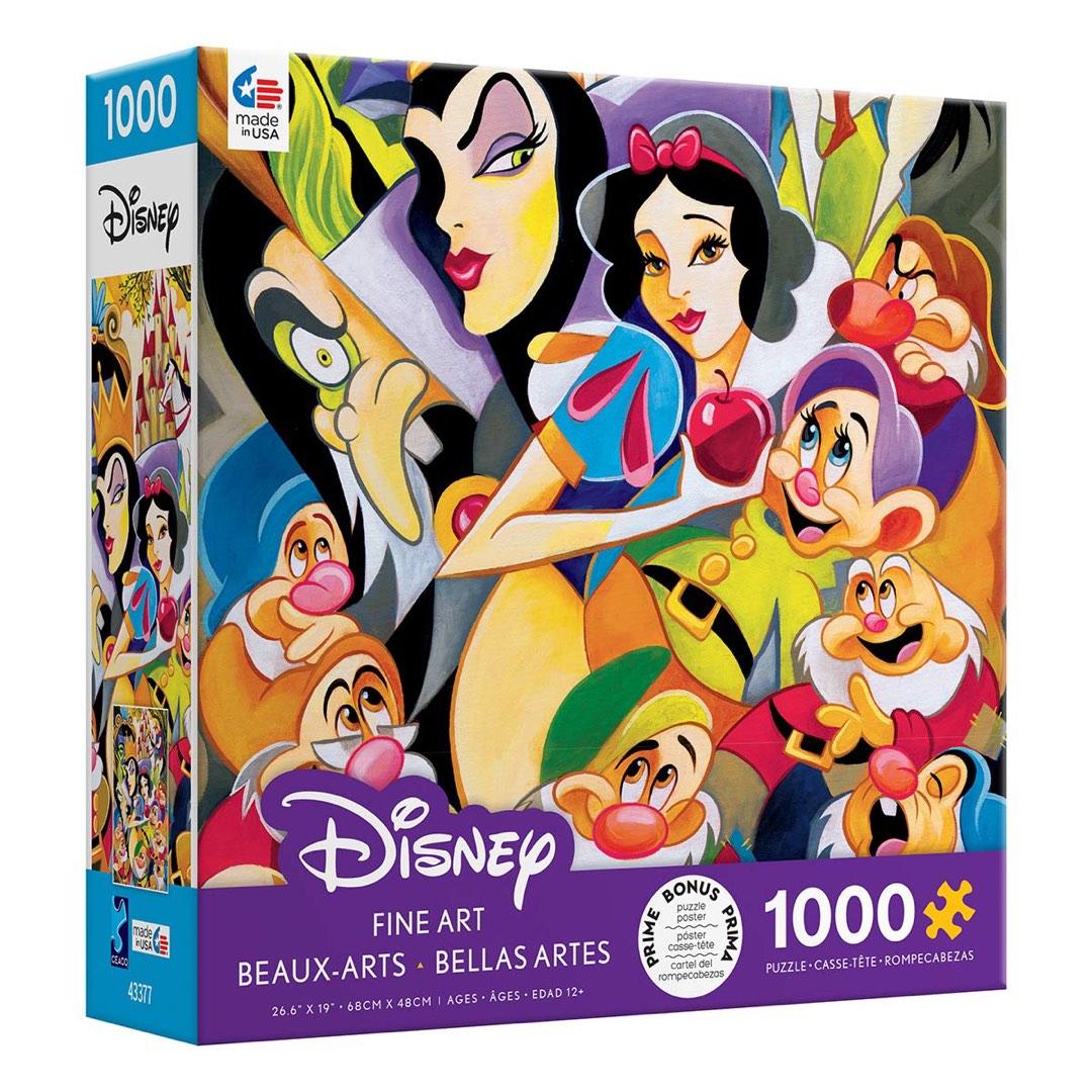 Ceaco Disney Fine Art Collection Enchantment of Snow White 1000 Piece  Puzzle, Hobbies & Toys, Toys & Games on Carousell