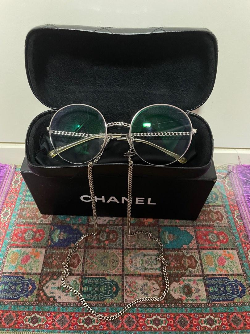 Authentic Chanel optical glasses with chain, Women's Fashion, Watches