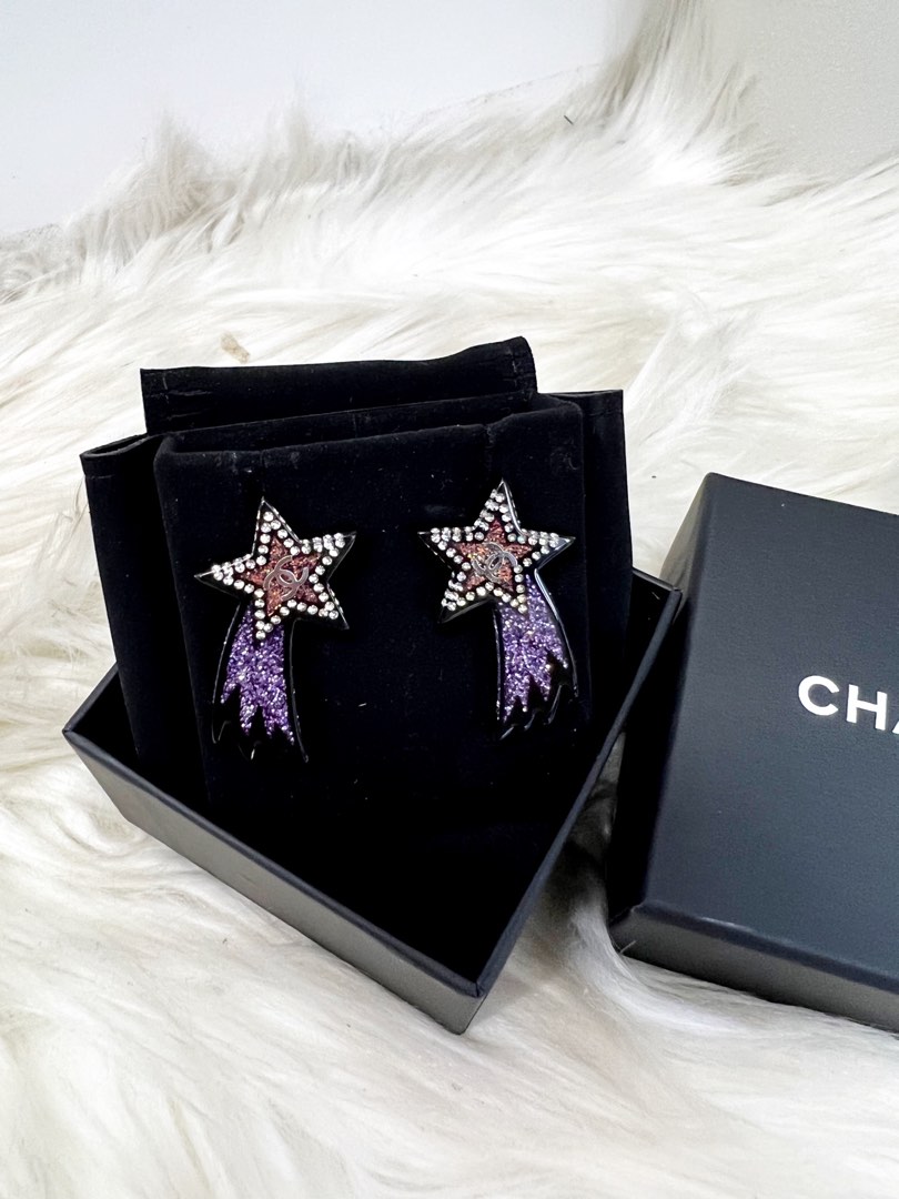 C.h.a.n.e.l Shooting Star Earrings