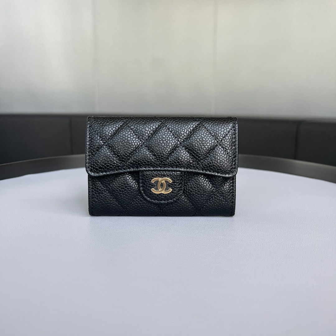 Chanel Flap Card Holder, Luxury, Bags & Wallets on Carousell