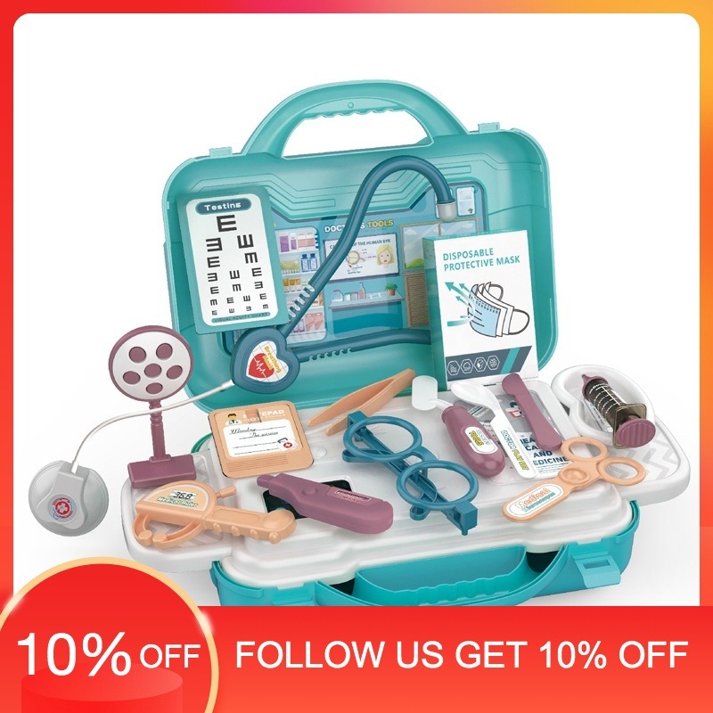 Children doctor Box Toy 6 designs Girls Boys Pretend Play Set Kids ...