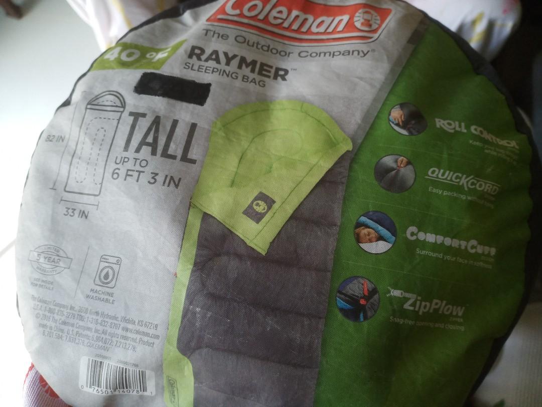 Coleman raymer sleeping bag hotsell