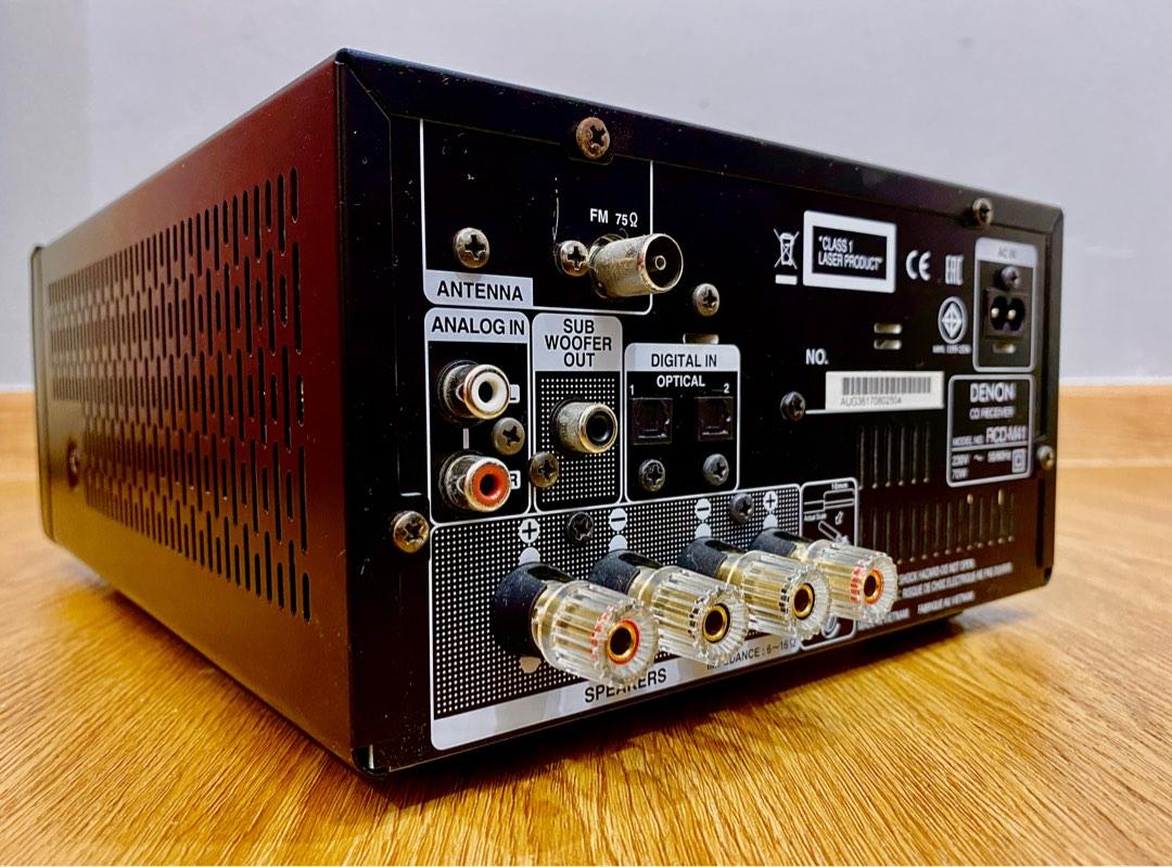 Denon Micro / Mini HiFi RCD-M41 Amplifier / Receiver / Bookshelf ...