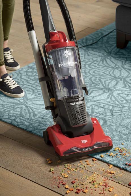 Dirt Devil Vacuum Endura Express (Category: Vacuum Cleaner & Housekeeping) located in General Santos City (Dadiangas). Submitted by pine.apaul (Listing ID 1186287225, Image 3). Description: Brandnew • From USA 120V Cord length: 25ft The Dirt Devil Endura Express Upright Vacuum UD70171 features a lightweight design for grab-and-go convenience that lets you clean anywhere with ease. It is equipped with the Endura Performance System that gives your 