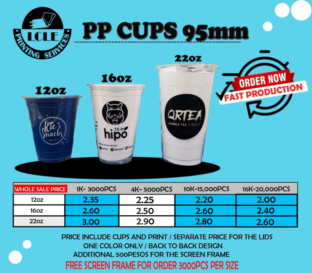 Disposable PRINTED CUPS, Food & Drinks, Other Food & Drinks on