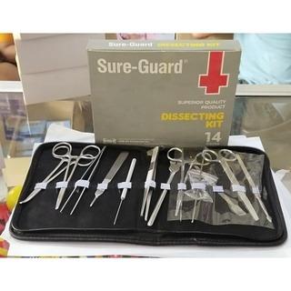 Dissecting Kit / Set 14 Pieces Sureguard (Category: Medical Supplies & Tools) located in Manila. Submitted by theunoshop (Listing ID 1186215923, Image 3). Description: Dissecting Kit / Set 14 Pieces Sureguard.