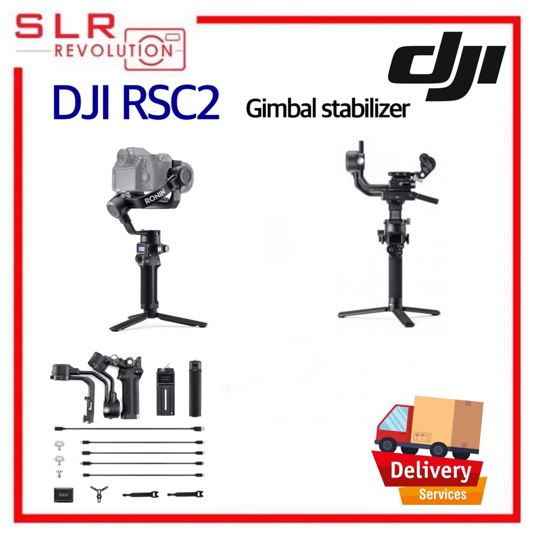DJI RSC 2 camera gimbal stabilizer, Photography, Photography ...