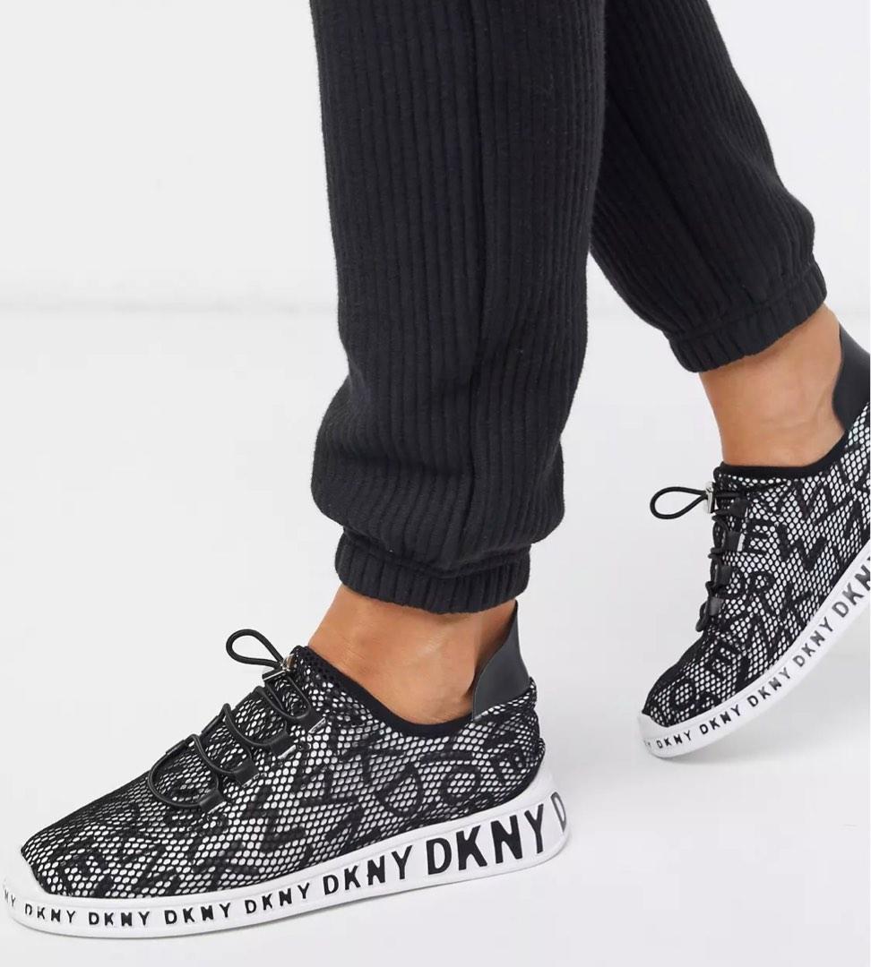 Dkny sales logo trainers