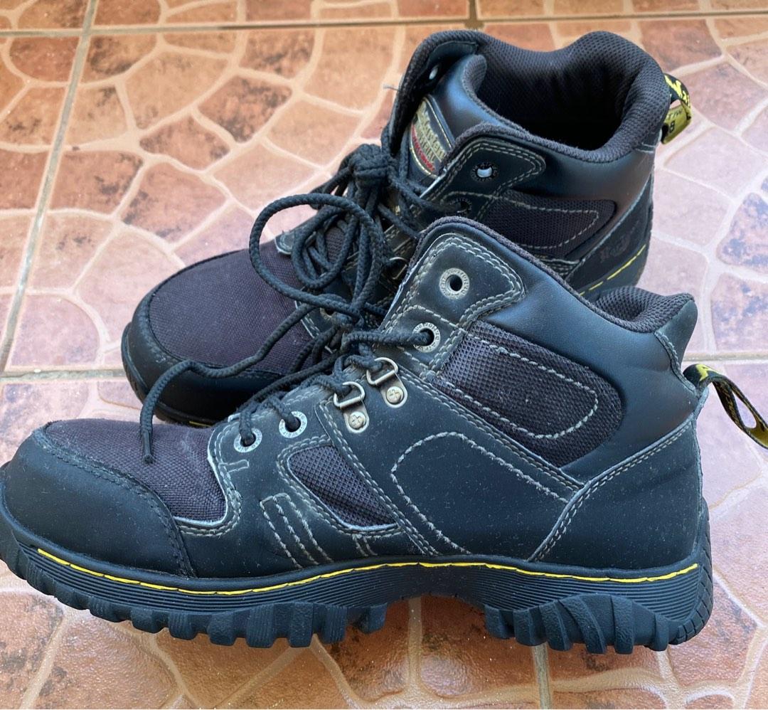 Martens top safety boots
