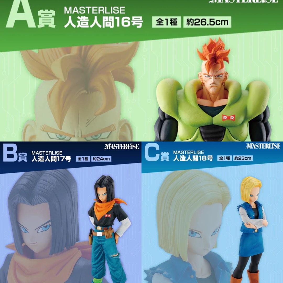 JAN228655 - DRAGON BALL Z ANDROID FEAR ANDROID NO 17 PX ICHIBAN