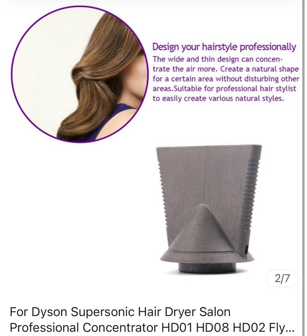 Dyson Hair Dryer attachments x2 (from Shopee), TV & Home Appliances