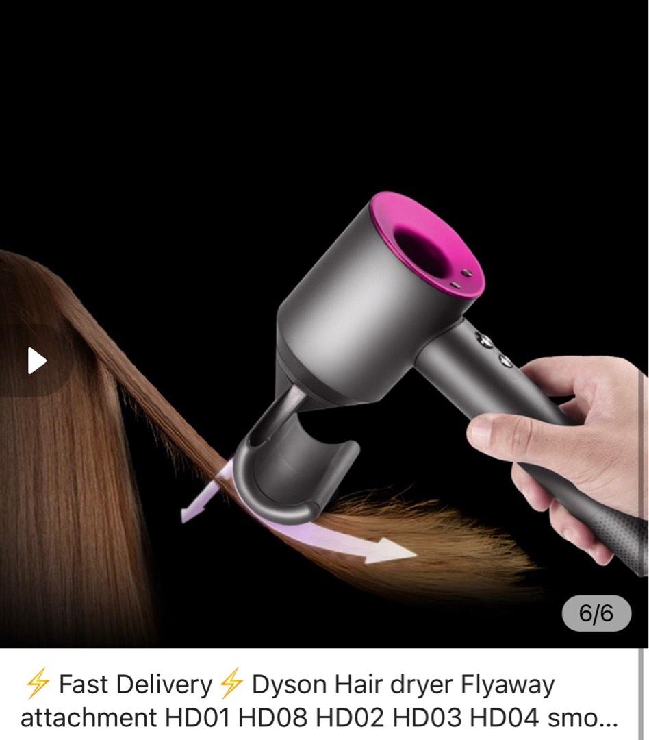Dyson Hair Dryer attachments x2 (from Shopee), TV & Home Appliances