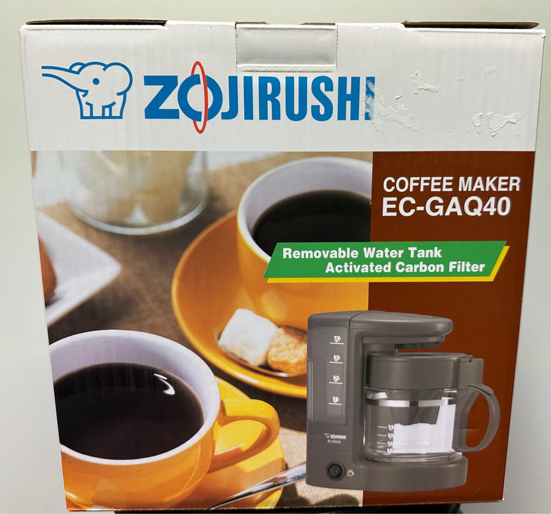 (全新) Zojirushi象印ECGAQ40滴濾式咖啡機 Coffee Maker, 家庭電器, 廚房電器, 咖啡機及咖啡壺 Carousell