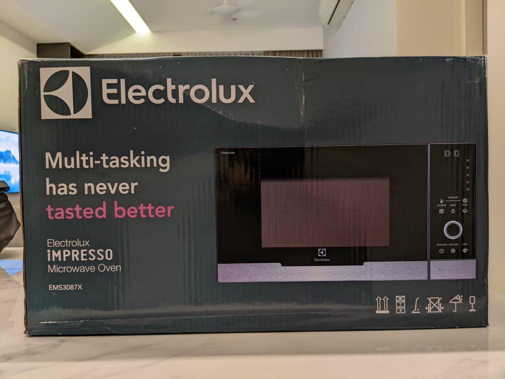 Electrolux impresso best sale microwave oven