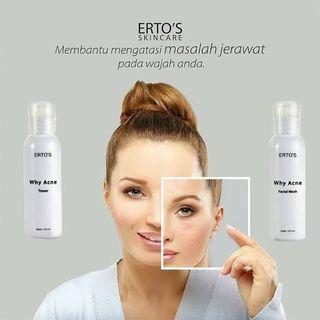 Erto's facial wash acne