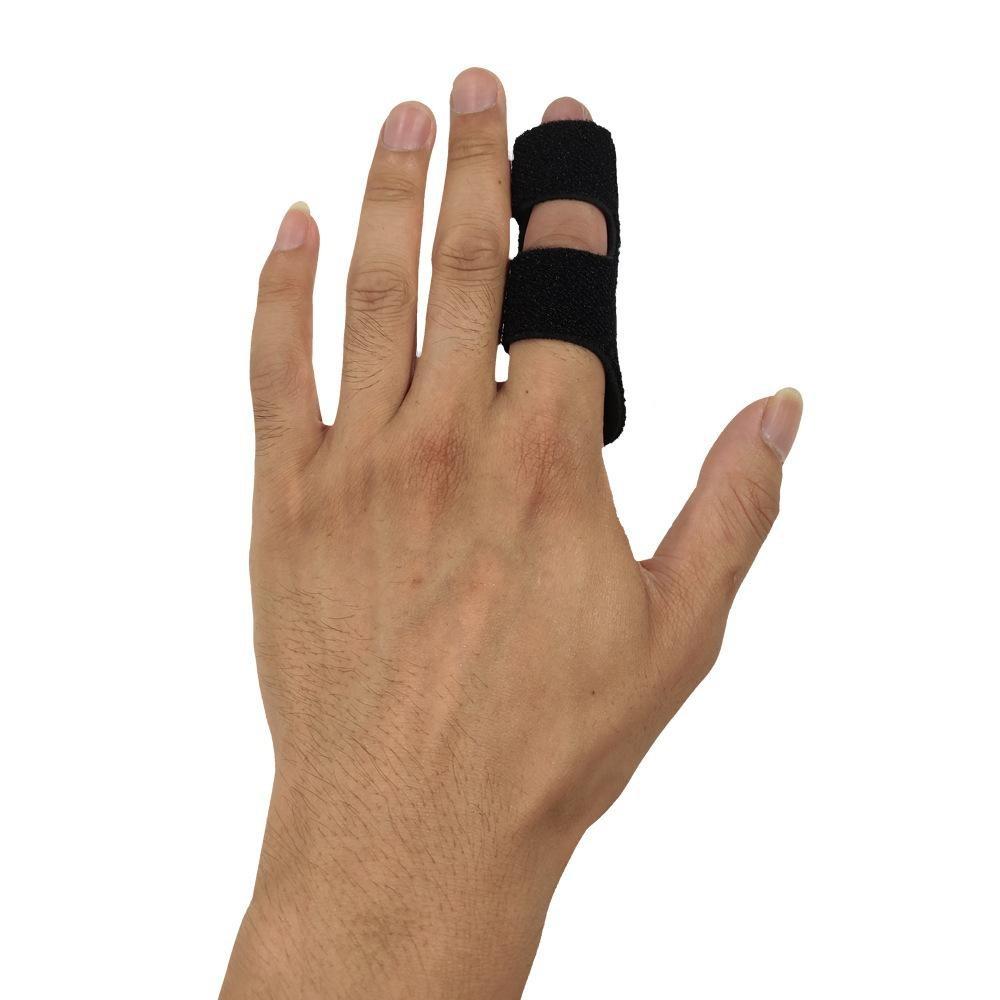 CFR Adjustable Finger Splint Brace – Pain Relief For Trigger Finger, Arthritis, & Strains (One Size, Black)