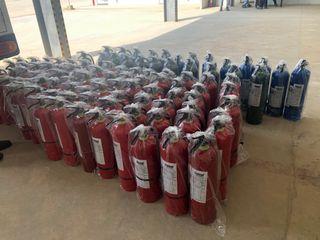Fire Extinguisher Refilling and Reconditioning Dry Chemical HCFC AFFF CO2