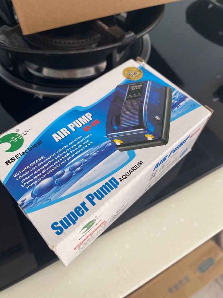 Fish air pump, Pet Supplies, Homes & Other Pet Accessories on Carousell