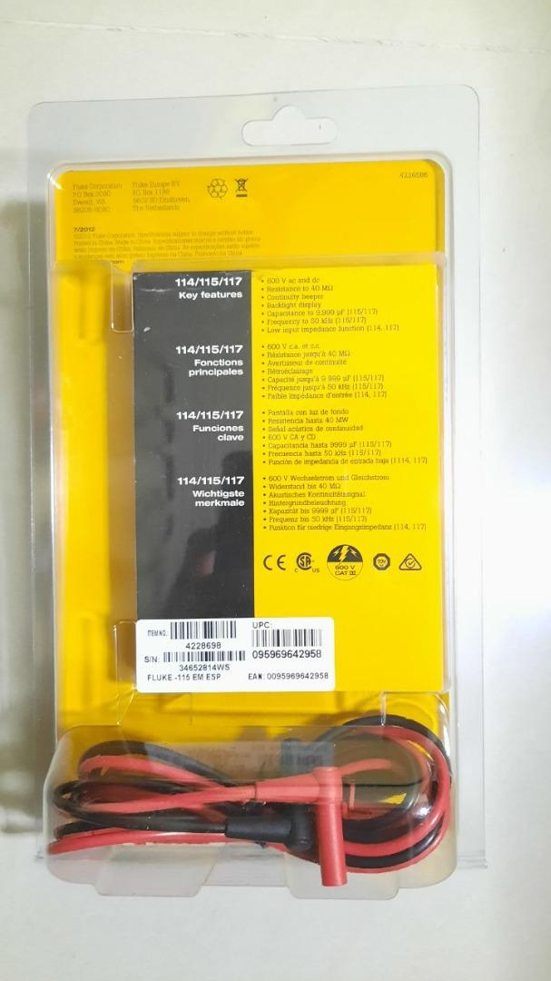 FLUKE 115 multimeter, Mobile Phones & Gadgets, Other Gadgets on Carousell
