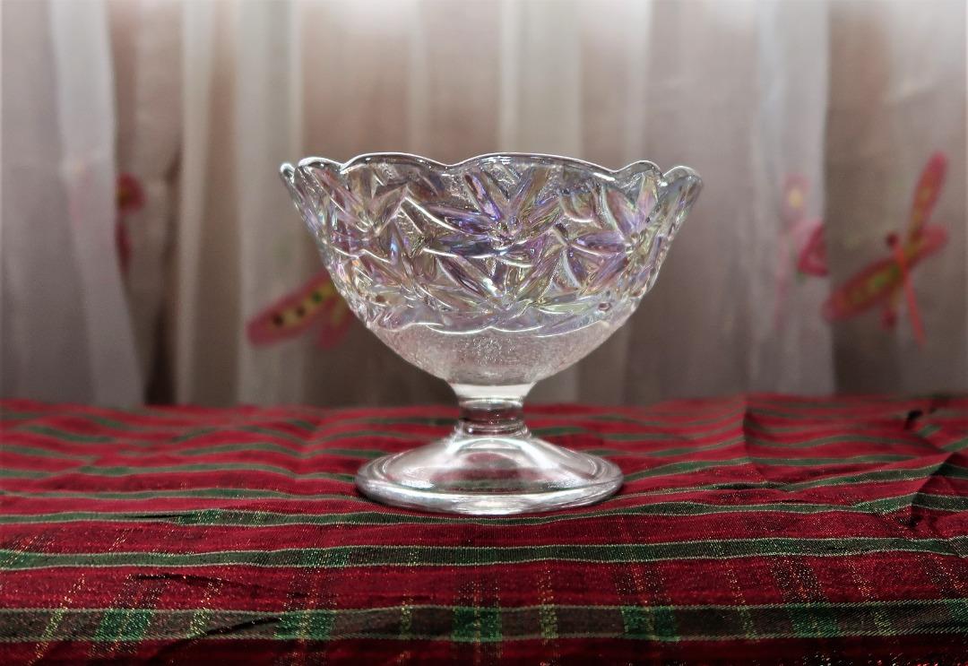 Footed Crystal Bowl, Furniture & Home Living, Kitchenware & Tableware