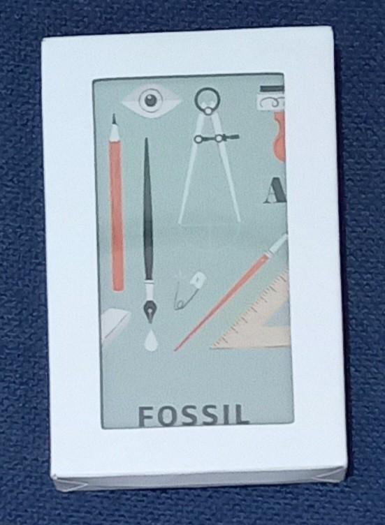 ðŸ’¯Fossil Metal Card Holder(Name Card), Luxury, Accessories on ...