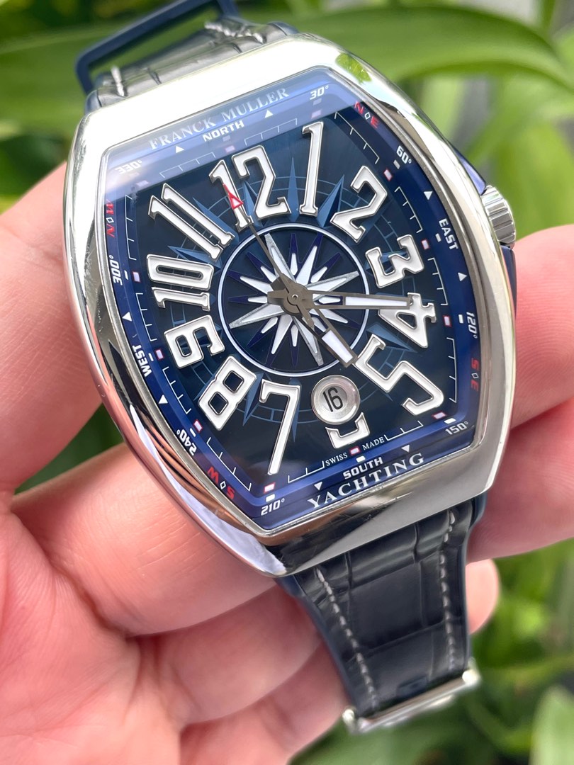 Franck muller yachting blue hot sale