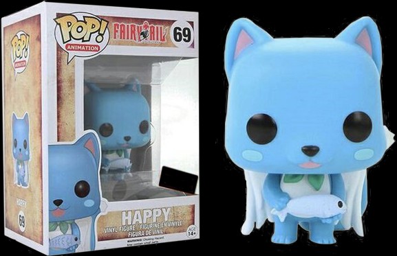 Fairy Tail - Happy Flocked - POP! Animation action figure 69