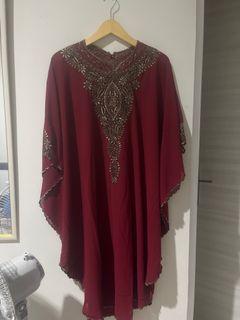 Gamis Maroon