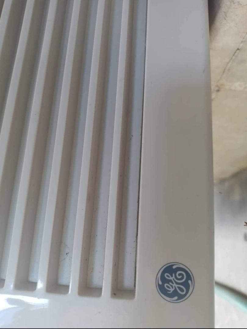 GE air-condition, window type, remote control, 1-1/2 years old, no ...
