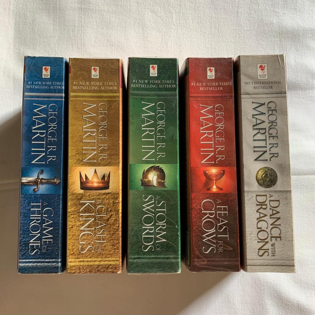 Game of Thrones Song of Ice and Fire Set (Books 15) by R. R