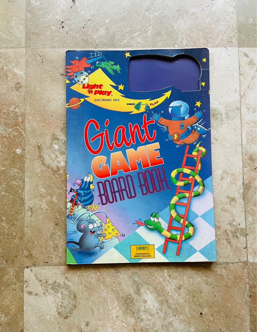 Giant Game Board Book, Hobbies & Toys, Toys & Games on Carousell