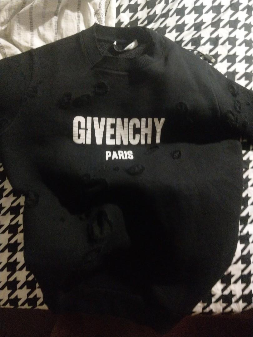 Givenchy Distressed Sweatshirt