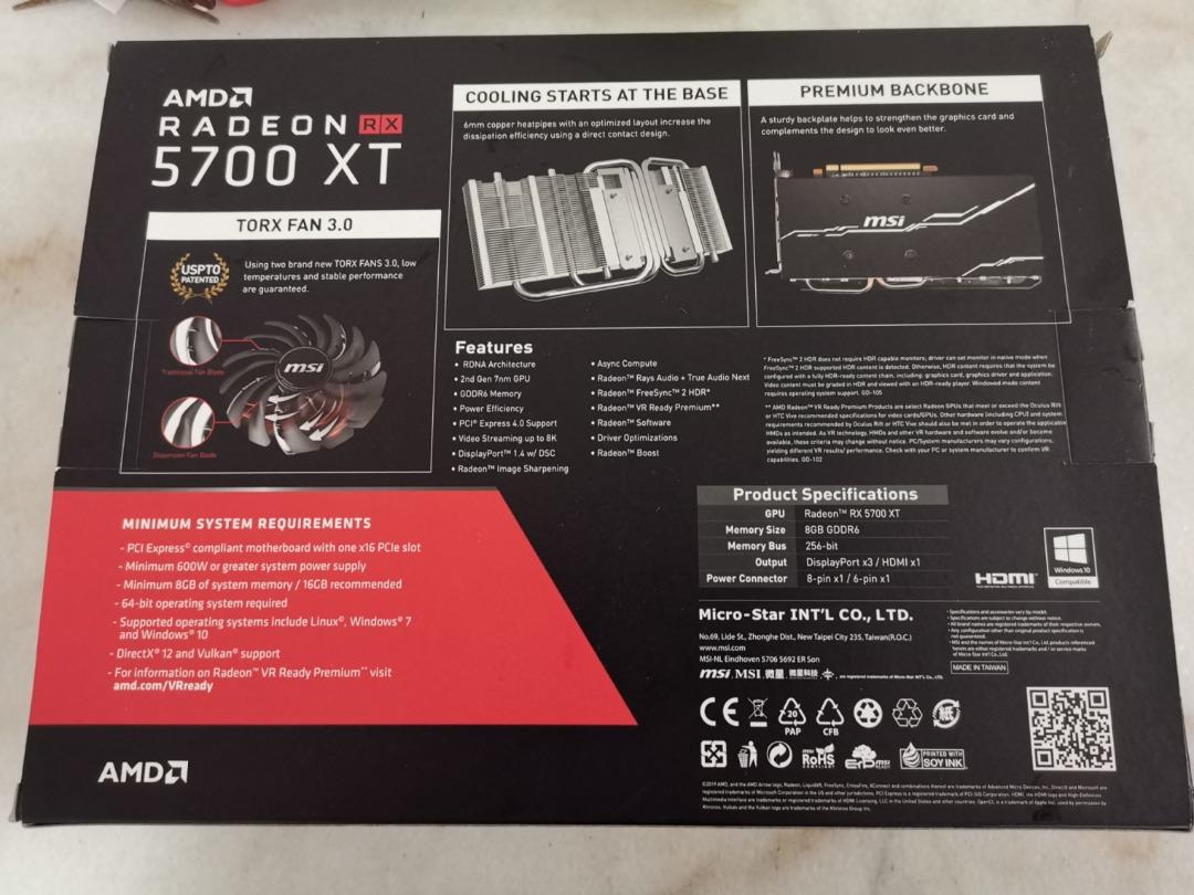 Radeon rx 2024 5700 xt mech