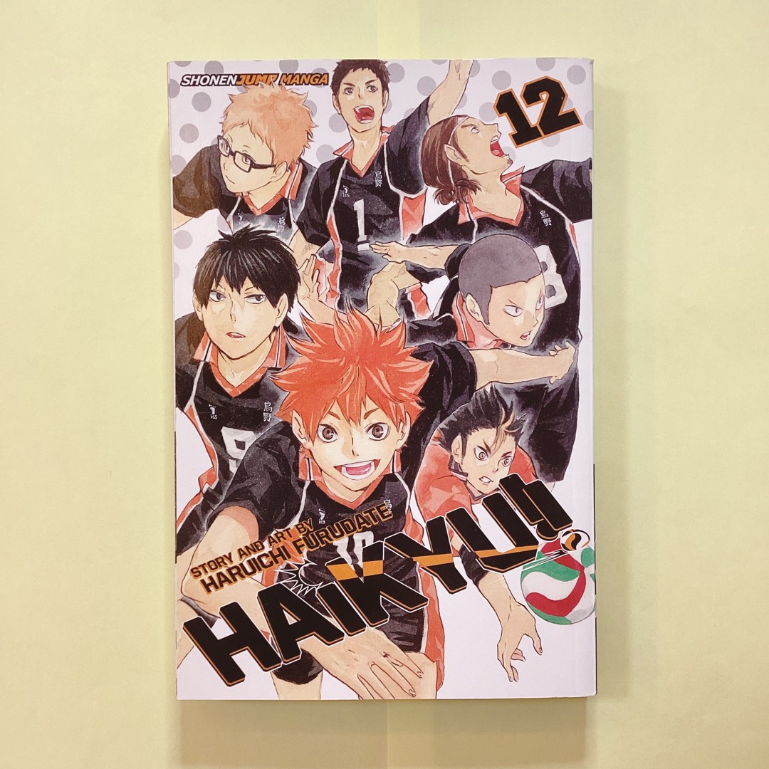 Haikyuu!! Manga Volume 12, Hobbies & Toys, Books & Magazines, Comics