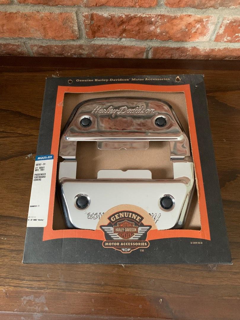 HarleyDavidson Passenger Footboard Covers, Chrome, Barang Mewah