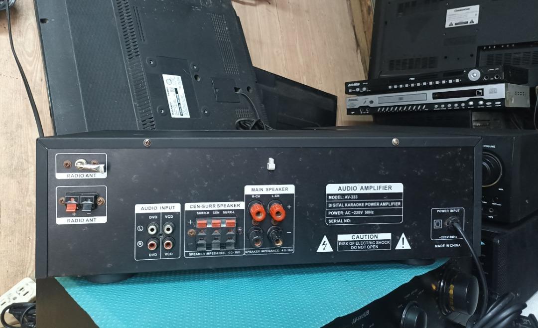 Harwa av333 amplifier 300 watts per channel, Audio, Soundbars