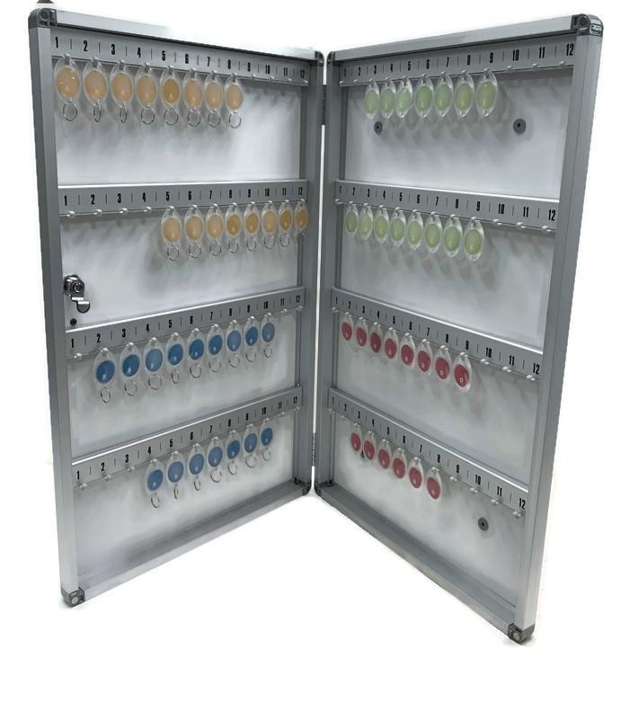 Hayashi 96 Keys - Key Box Cabinet with Key Chains and Lock, Furniture ...